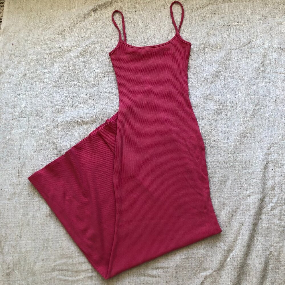 Reformation Pink Maxi Dress